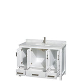 Wyndham Collection Sheffield Single Vanity Set