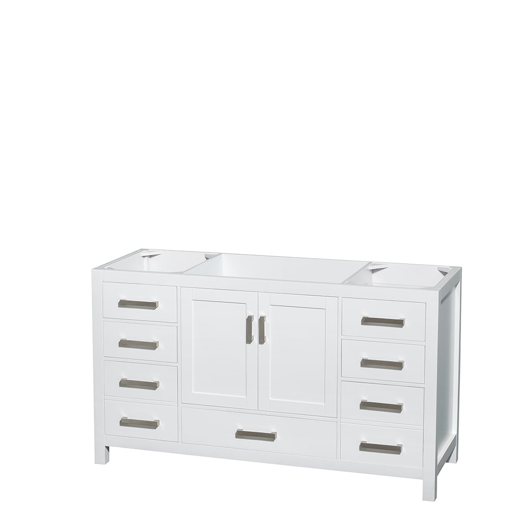 Wyndham Collection Sheffield Single Vanity Set