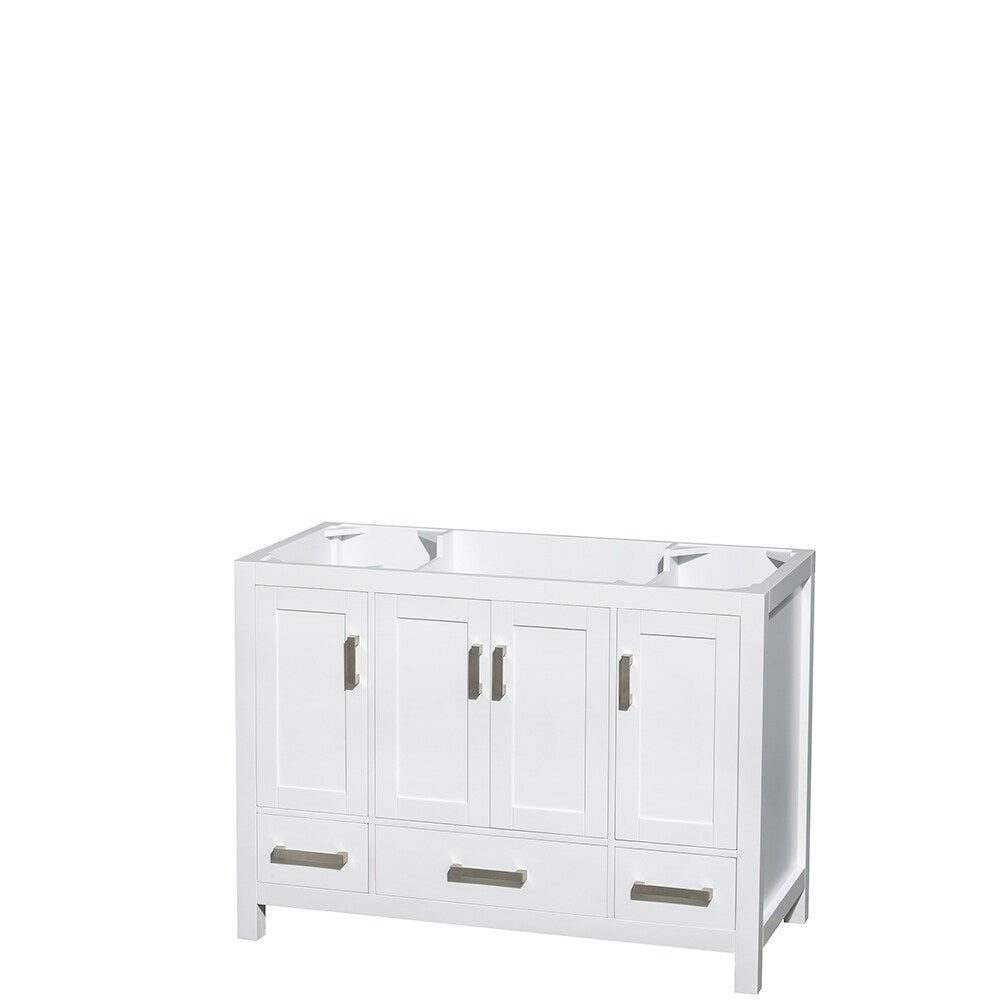 Wyndham Collection Sheffield Single Vanity Set