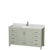 Wyndham Collection Sheffield Single Vanity Set