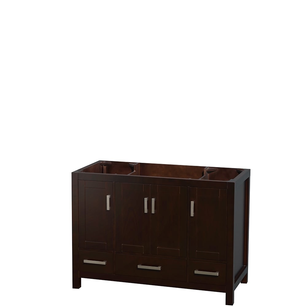 Wyndham Collection Sheffield Single Vanity Set