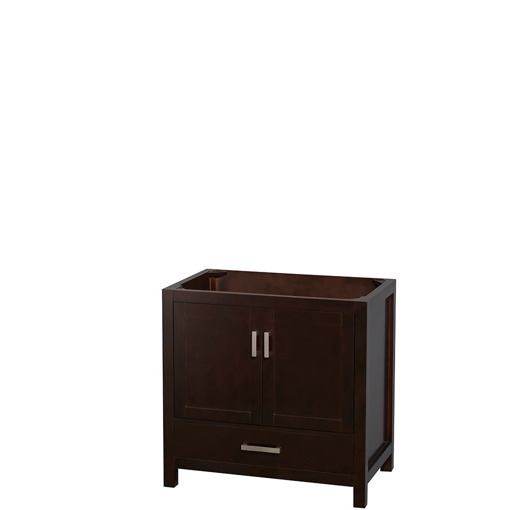 Wyndham Collection Sheffield Single Vanity Set