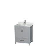 Wyndham Collection Sheffield Single Vanity Set