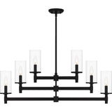 Wynnbrook 6-Light Matte Black Island Light - Matte Black