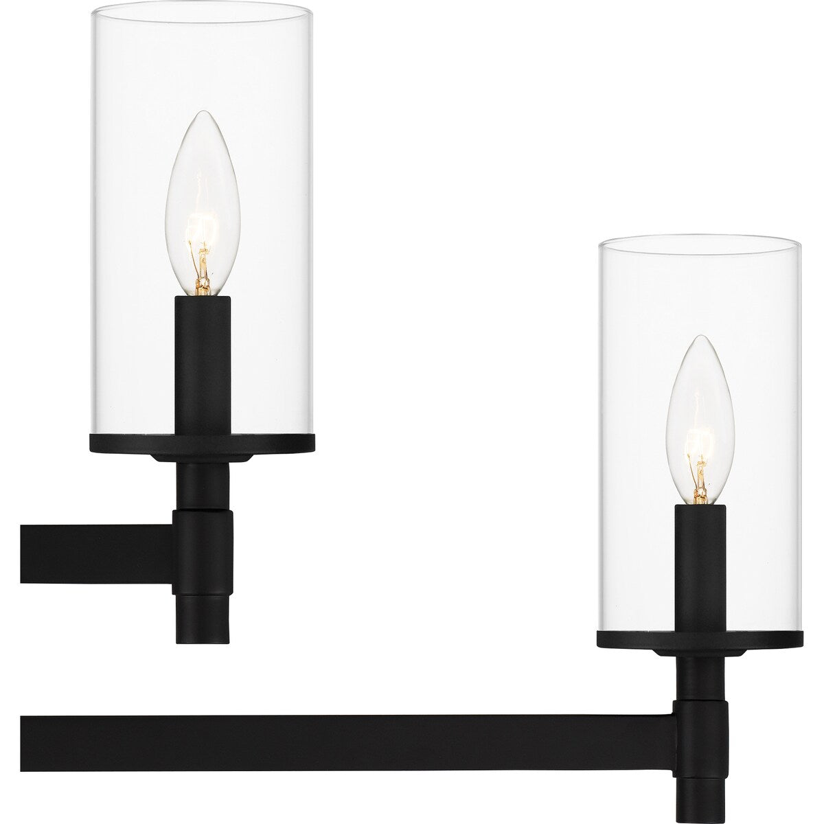 Wynnbrook 6-Light Matte Black Island Light - Matte Black