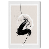 Wynwood Studio Canvas Abstract Passion in black White and Modern & Contemporary Wall Art Canvas Print