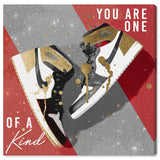 Wynwood Studio Canvas Fashion and Glam One of a Kind Red Sneakers Red and Scarlet Glam Wall Art Canvas Print