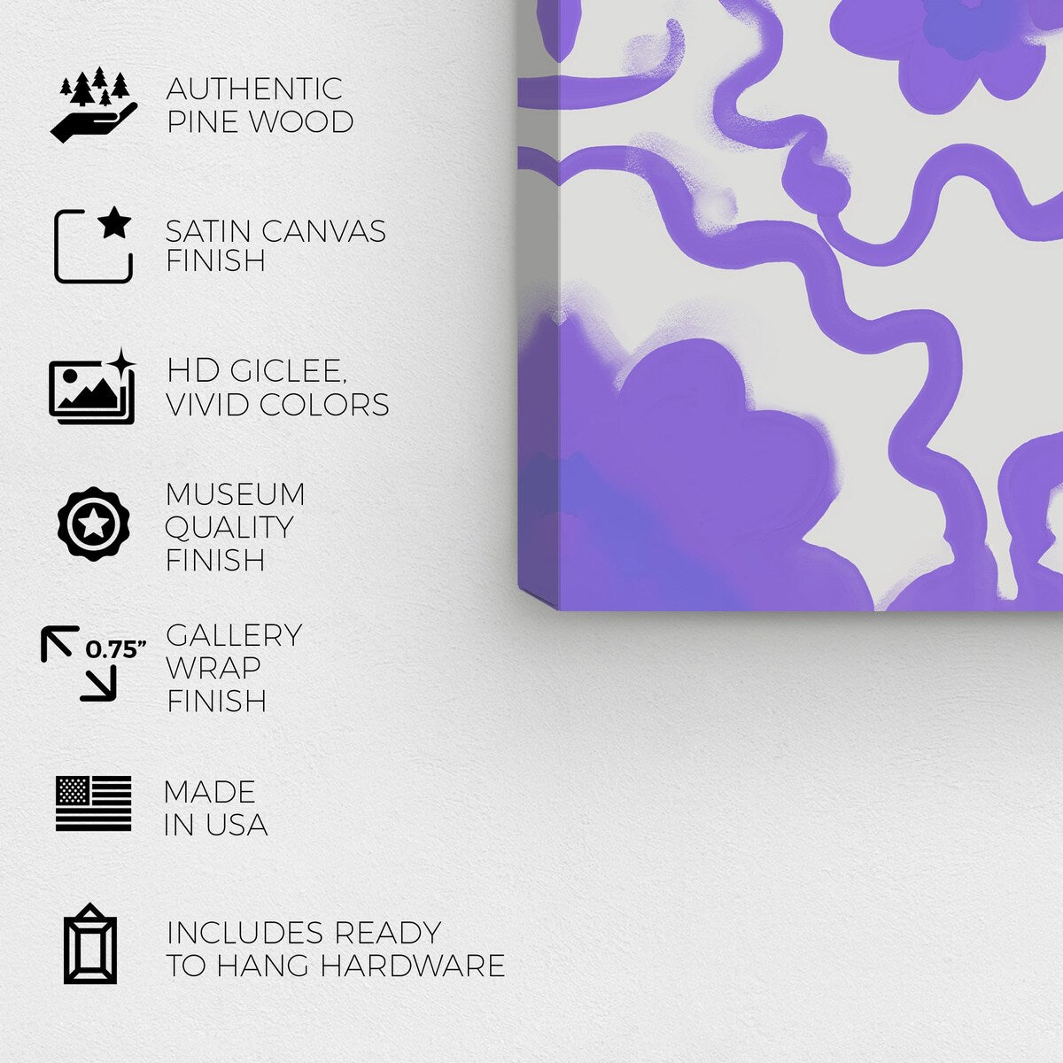 Wynwood Studio Canvas Fashion and Glam Smelling Sense Pink and Tropical Wall Art Canvas Print