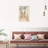 Wynwood Studio Canvas Floral and Botanical Avenue of Trees Wall Art Canvas Print