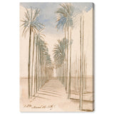 Wynwood Studio Canvas Floral and Botanical Avenue of Trees Wall Art Canvas Print