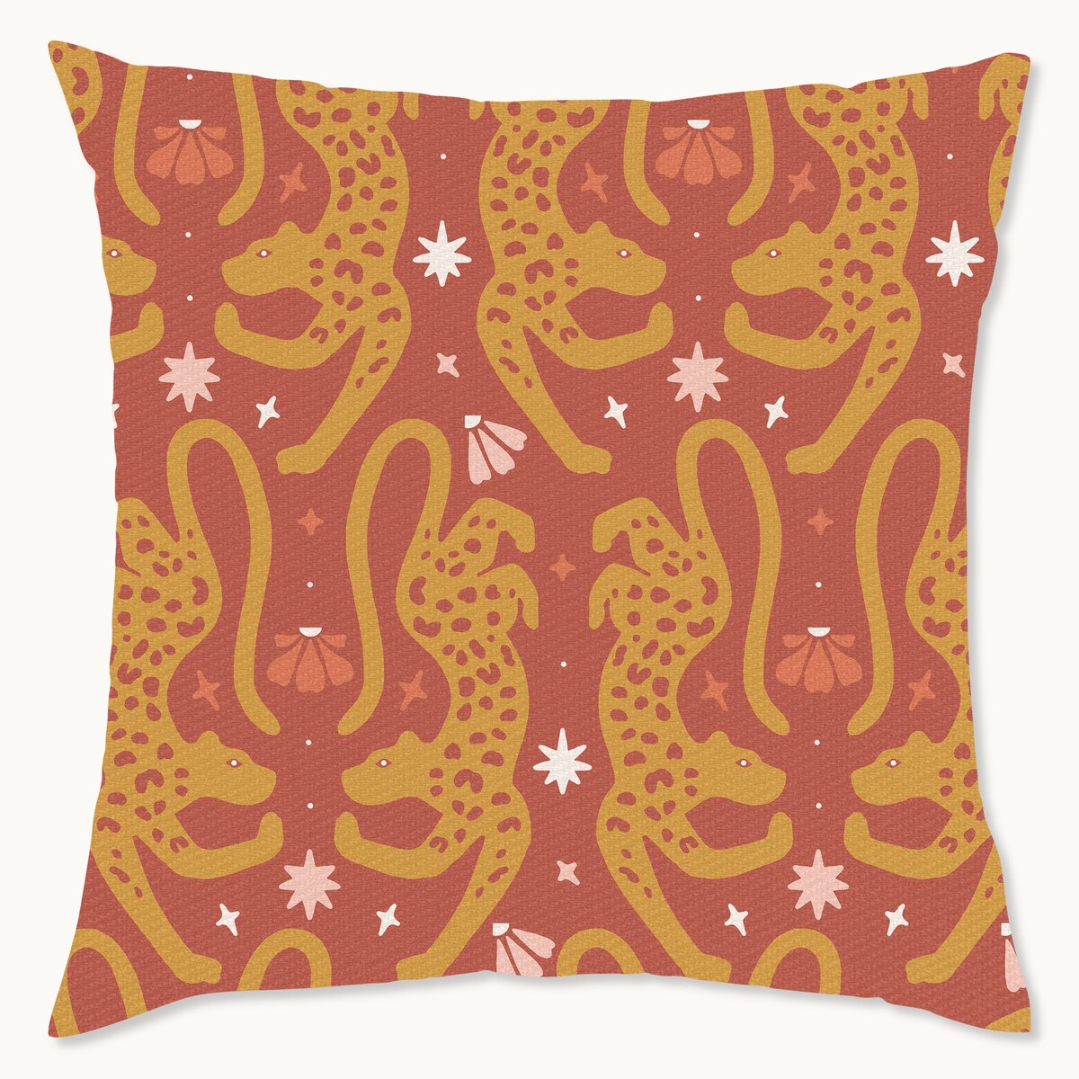 Wynwood Studio Retro Animal Indoor Decorative Throw Pillow, 18" x 18", Deer S Love