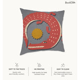 Wynwood Studio Retro Animal Indoor Decorative Throw Pillow, 18" x 18", Deer S Love