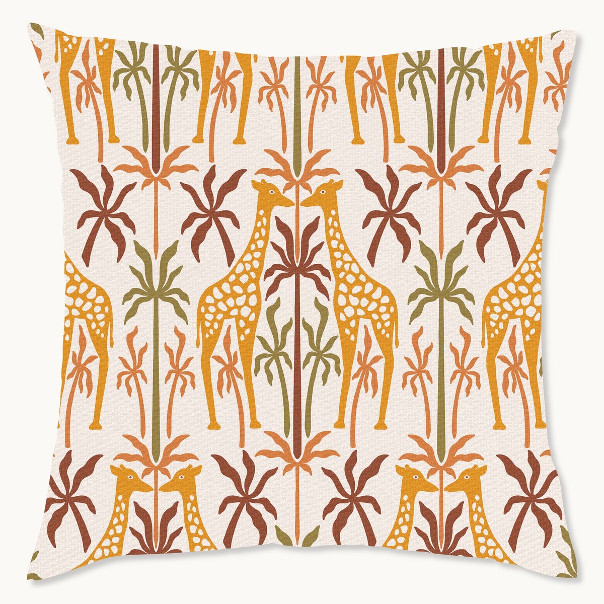 Wynwood Studio Retro Animal Indoor Decorative Throw Pillow, 18" x 18", Deer S Love