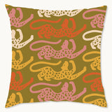 Wynwood Studio Retro Animal Indoor Decorative Throw Pillow, 18" x 18", Deer S Love