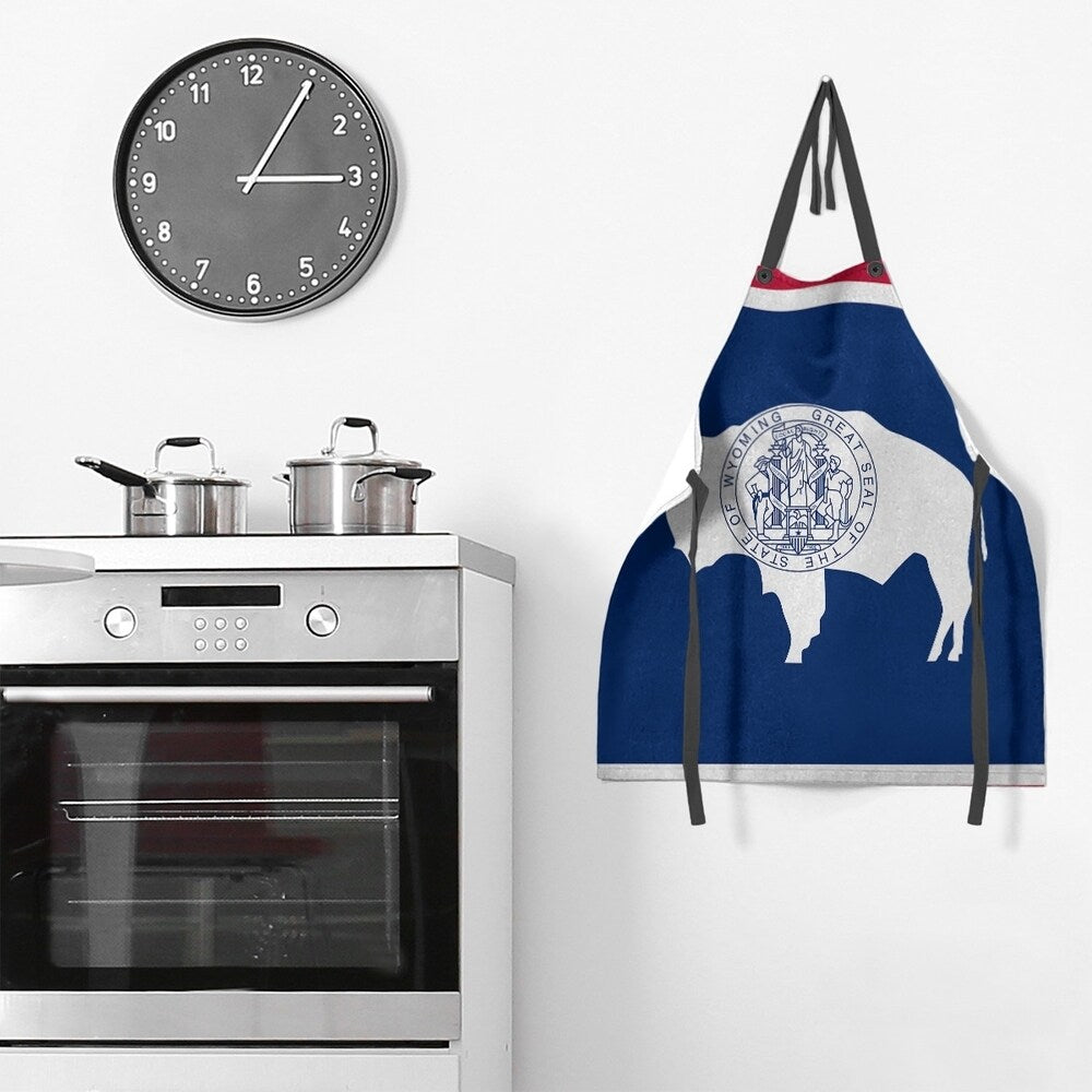 Wyoming Flag Apron - 27 x 30