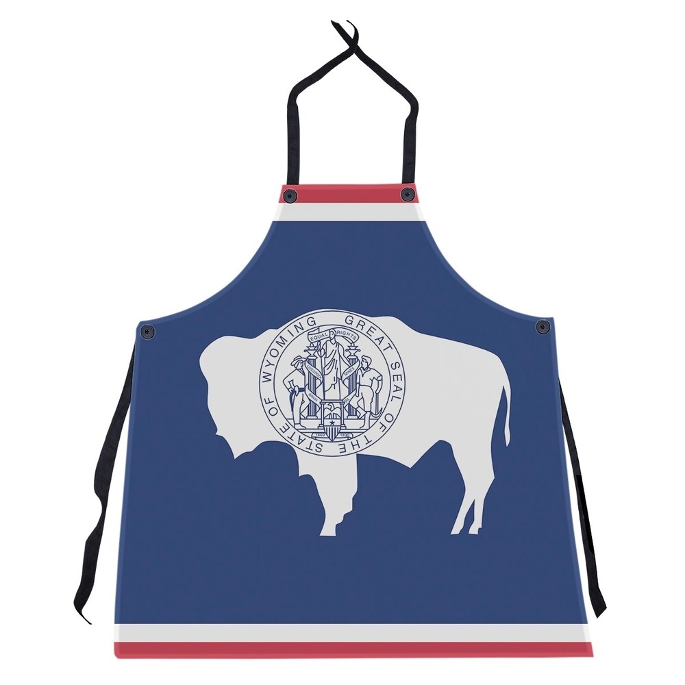 Wyoming Flag Apron - 27 x 30