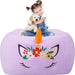 X-Large Stuffable Zipper Bean Bag Chair