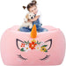 X-Large Stuffable Zipper Bean Bag Chair