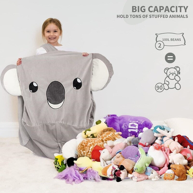 X-Large Stuffable Zipper Bean Bag Chair