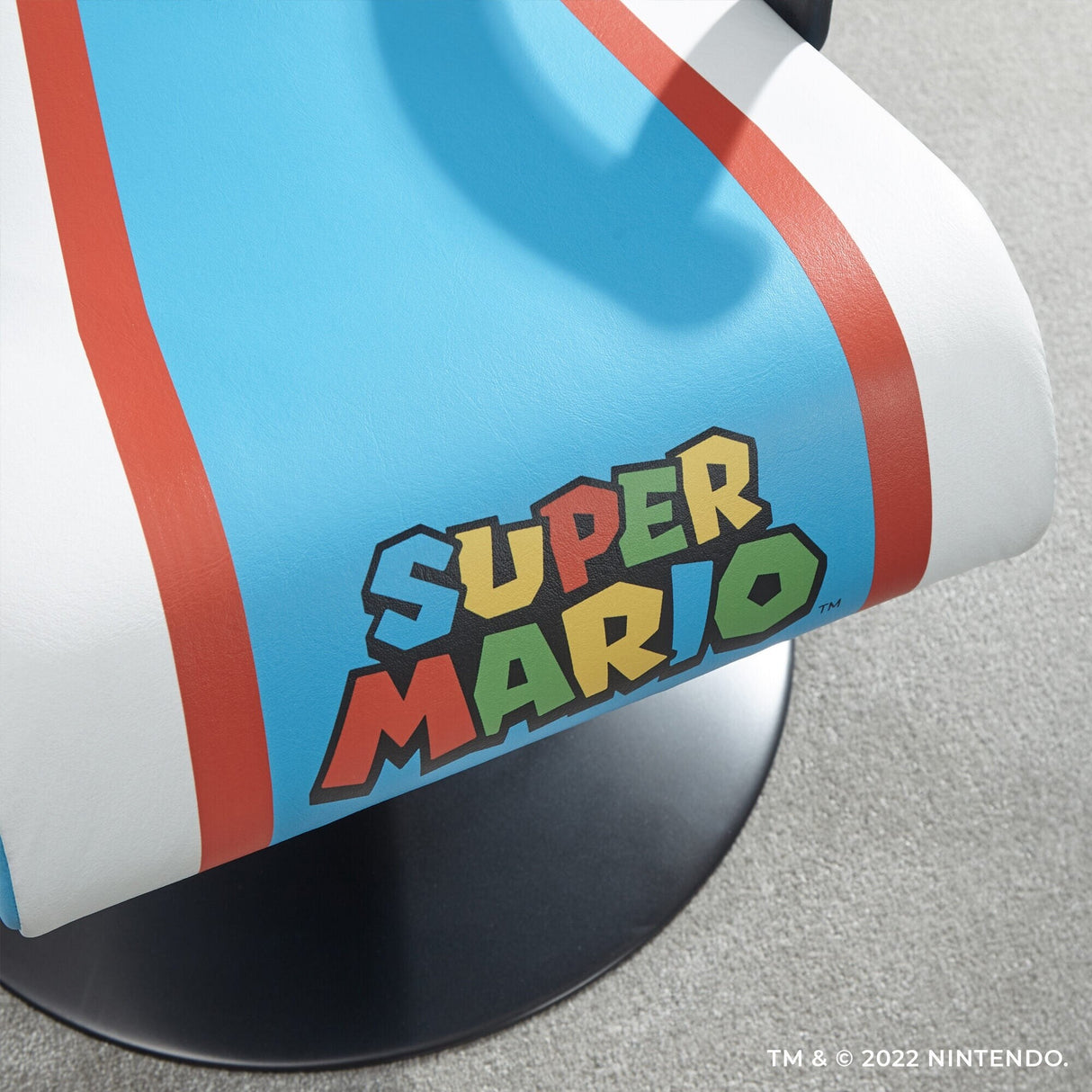 X Rocker® Super Mario™ 2.1 Audio Junior Pedestal Chair, Teal