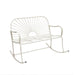 XBrand 44.5"L Iron Sun-Patterned Seat for Two Indoor/Outdoor Rocking Bench