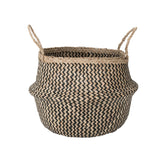 XL and Medium Black Chevron Basket Set