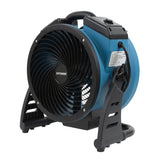 XPOWER Variable Speed 11 Brushless DC Motor Rechargeable AC/DC Whole Room Air Circulator Utility Fan