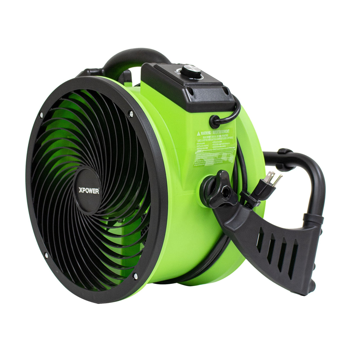 XPOWER Variable Speed Pro 13 Brushless DC Motor Air Circulator Utility Fan with Timer