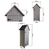 XWT007 Versatile Outdoor Storage Shed Perfect for Gardening Essentials