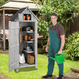 XWT007 Versatile Outdoor Storage Shed Perfect for Gardening Essentials