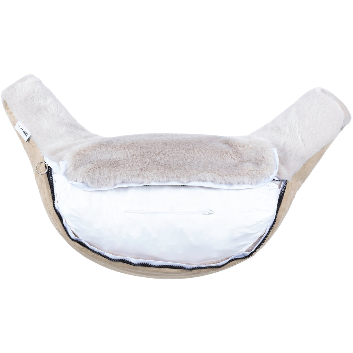 XXL Husband Pillow Cover Only - Ultra Rare Baby Backrest Pillowcase Set, 2-tone Reversible Double Sided Fabulous Faux Fur