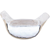 XXL Husband Pillow Cover Only - Ultra Rare Baby Backrest Pillowcase Set, 2-tone Reversible Double Sided Fabulous Faux Fur