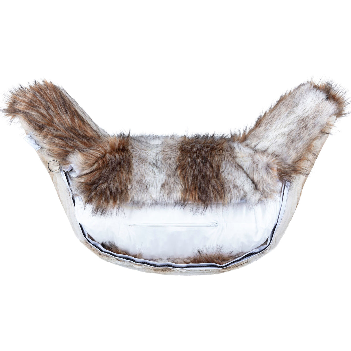 XXL Husband Pillow Cover Only - Ultra Rare Baby Backrest Pillowcase Set, 2-tone Reversible Double Sided Fabulous Faux Fur