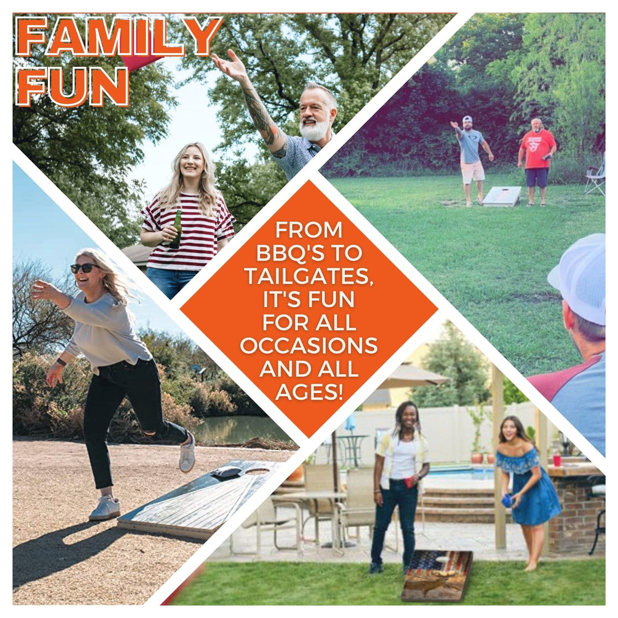 Xango Outdoor Cornhole Board Game Set