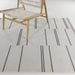 Xavier Modern Striped Indoor/Outdoor Area Rug