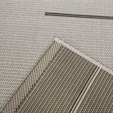 Xavier Modern Striped Indoor/Outdoor Area Rug