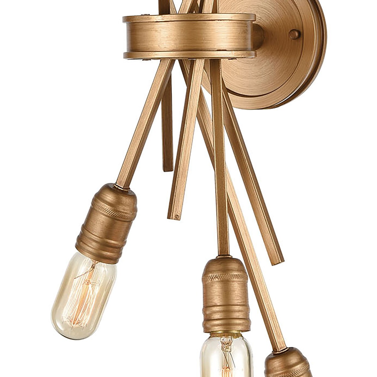 Elk Home Xenia Matte Gold 10 Inch Wide 6 Light Sconce