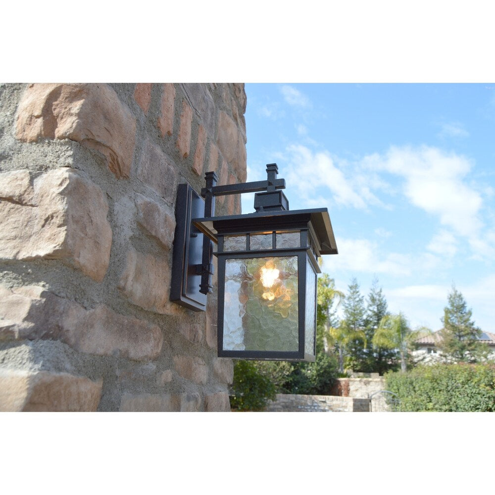 AA Warehousing Cullen 1 Light Exterior Light in Oil Rubbed Bronze