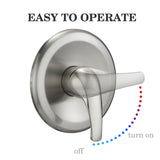 YASINU Drill-Free Slide Bar Combo Rain Showerhead Dual Shower Head Spa System with Valve