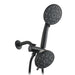 YASINU 7 Function Dual 2 in 1 Shower Handheld Showerhead & Rain Shower Combo