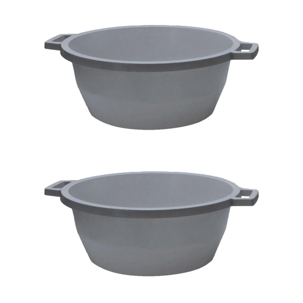 YBM Home Round Dish Wash Basin Dishpan, 1287