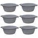 YBM Home Round Dish Wash Basin Dishpan, 1287