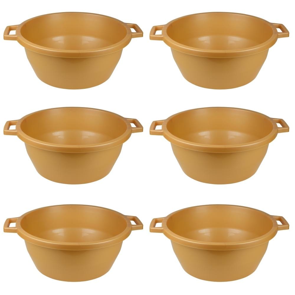 YBM Home Round Dish Wash Basin Dishpan, 1287