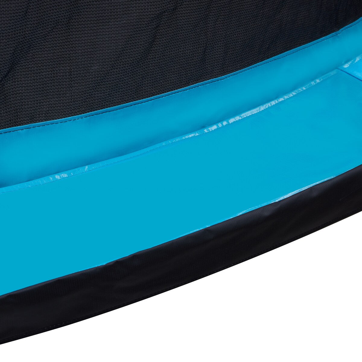 12FT Recreational Trampolines with Enclosure for Kids and Adults with Patented Fiberglass Poles - Pumpkin Blue