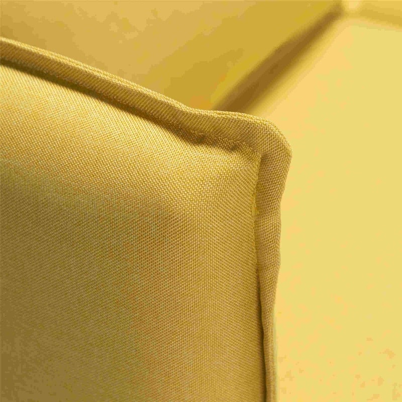 WEDOHOME Modern Polyester With Metal Legs Double Cushion Design Loveseat Sofa,Sleeper Sofa