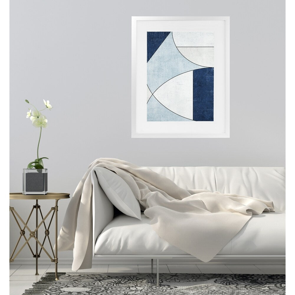 YOKA White Framed Giclee Print By Kavka Designs