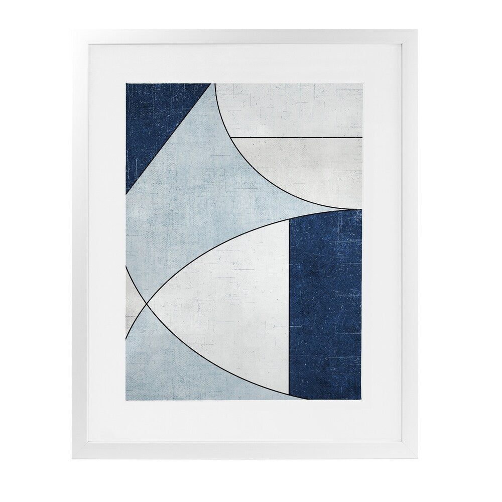 YOKA White Framed Giclee Print By Kavka Designs