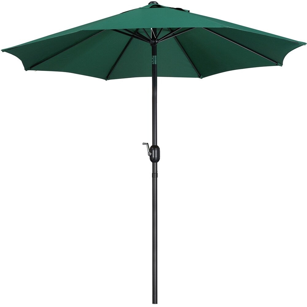 Yaheetech 9FT Patio Umbrella,8 Ribs Market Umbrella With Push Button