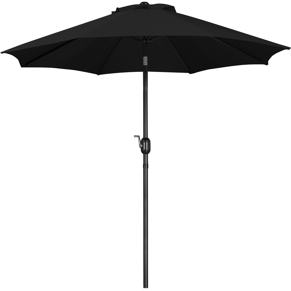 Yaheetech 9FT Patio Umbrella,8 Ribs Market Umbrella With Push Button