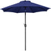 Yaheetech 9FT Patio Umbrella,8 Ribs Market Umbrella With Push Button